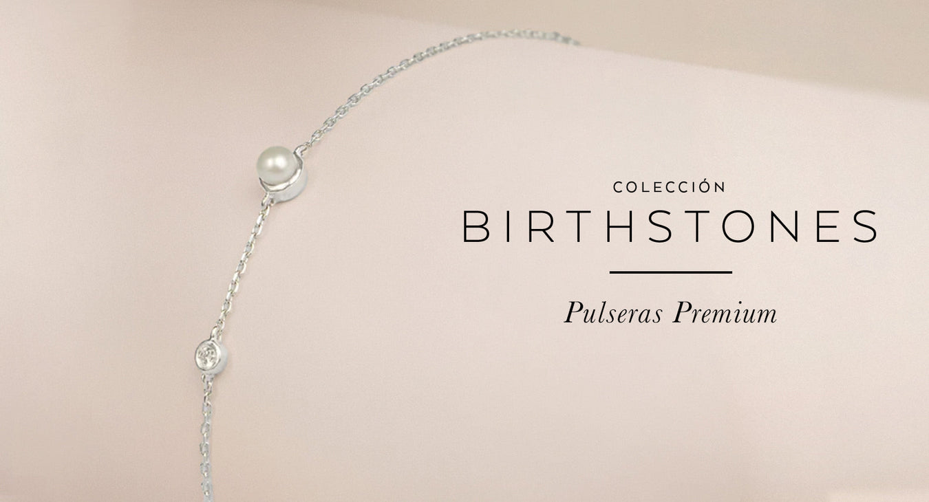 Pulseras Birthstones Premium o Piedras de Nacimiento
